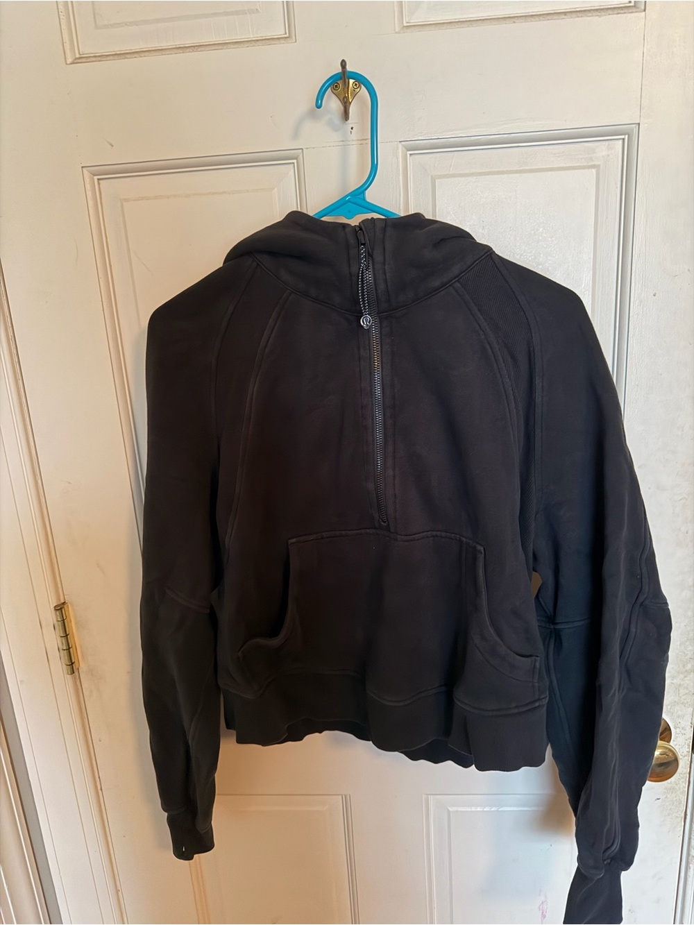 Lululemon scuba half zip hoodie - size 8.